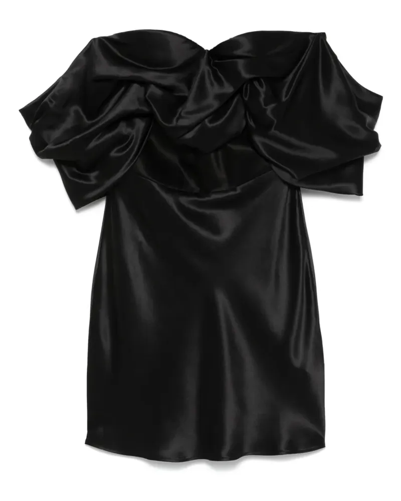 Giuseppe di Morabito Minikleid aus Seide - Schwarz Schwarz
