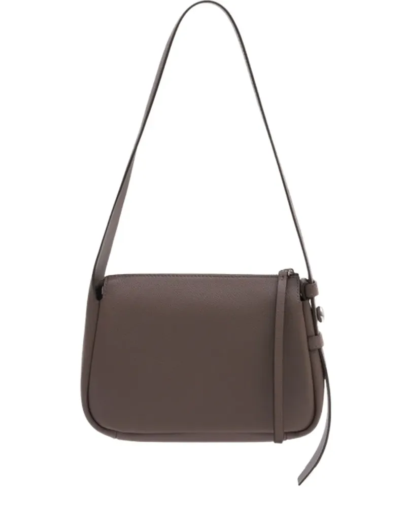 Tory Burch small Romy leather shoulder bag - Braun Braun