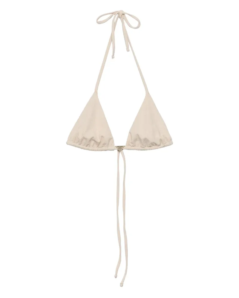 Prada Bikini mit Strassverzierung - Nude Nude