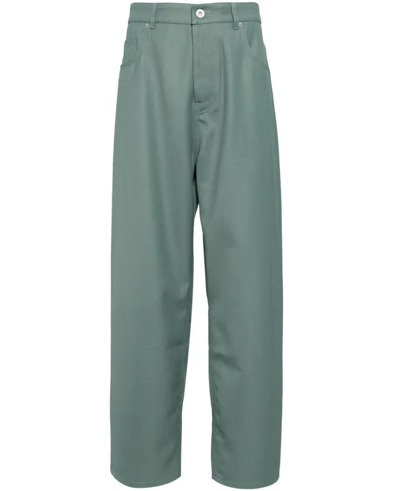 Drôle de Monsieur Le Pantalon Baggy-Hose - Grün Grün