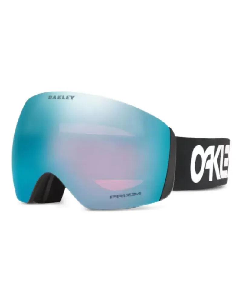 Oakley Skibrille mit Logo-Print - Schwarz Schwarz