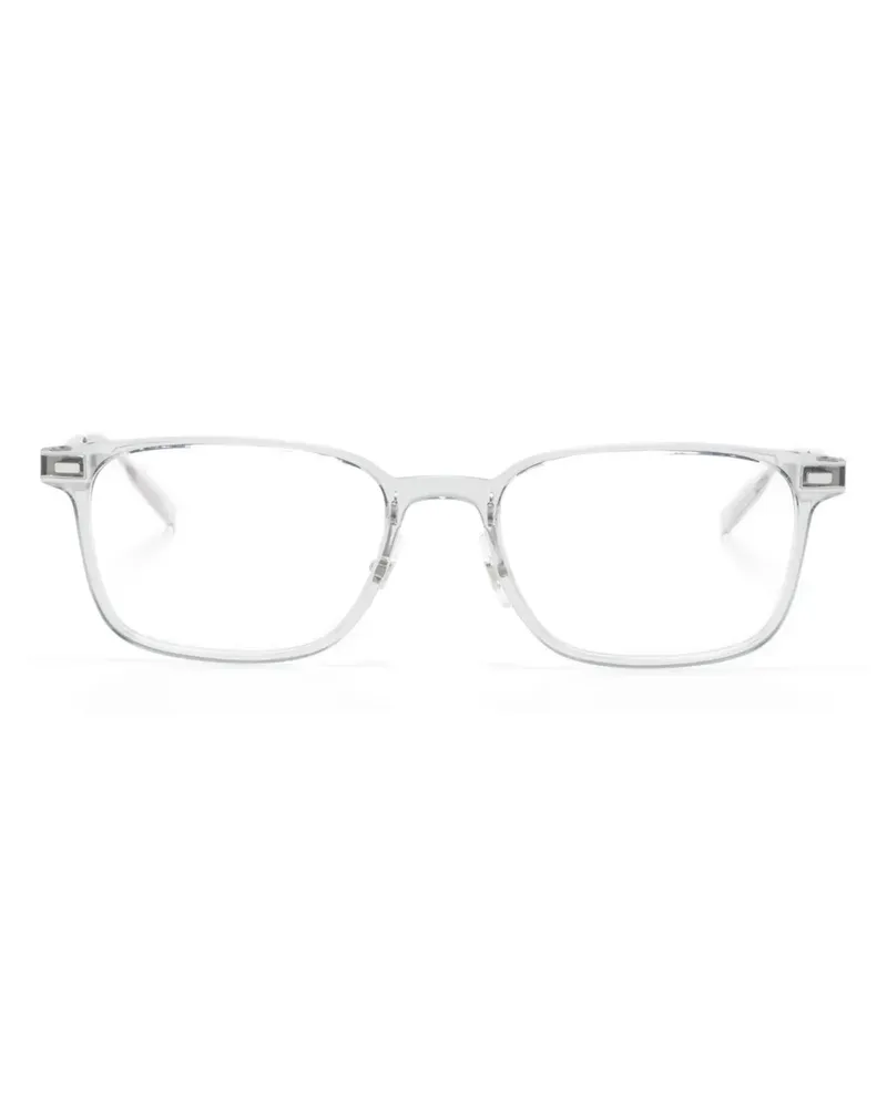 Montblanc Brille mit eckigem Gestell - Grau Grau