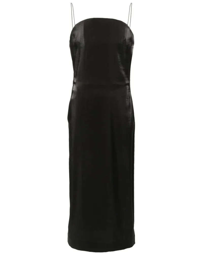 Jacquemus La Robe Carro Midikleid - Schwarz Schwarz