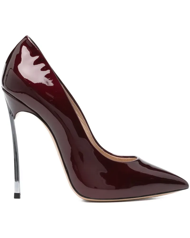 Casadei Pumps mit metallischer Kappe 100mm - Rot Rot