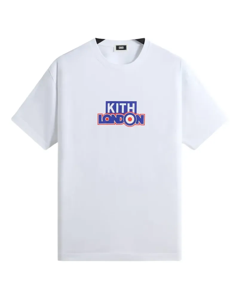 KITH logo-print T-shirt - Weiß Weiß
