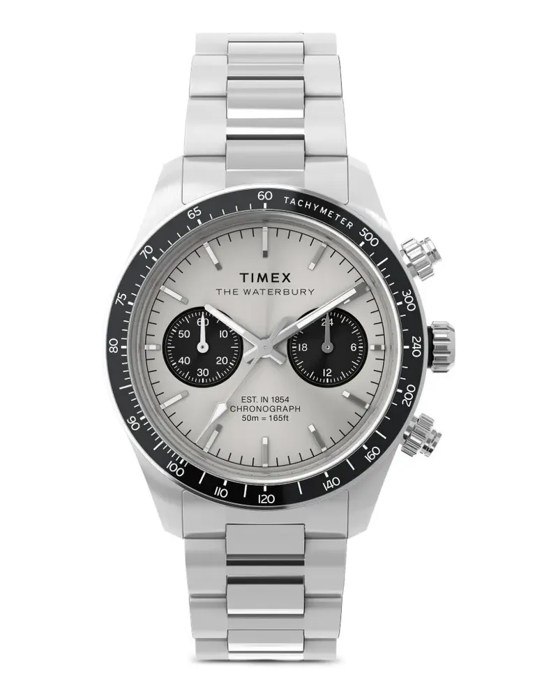 Timex Waterbury Heritage 41mm watch - Silber Silber
