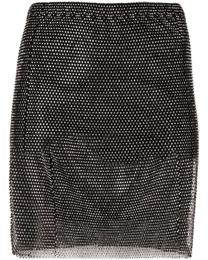SANTA Brands Minirock mit Strass - Schwarz Schwarz
