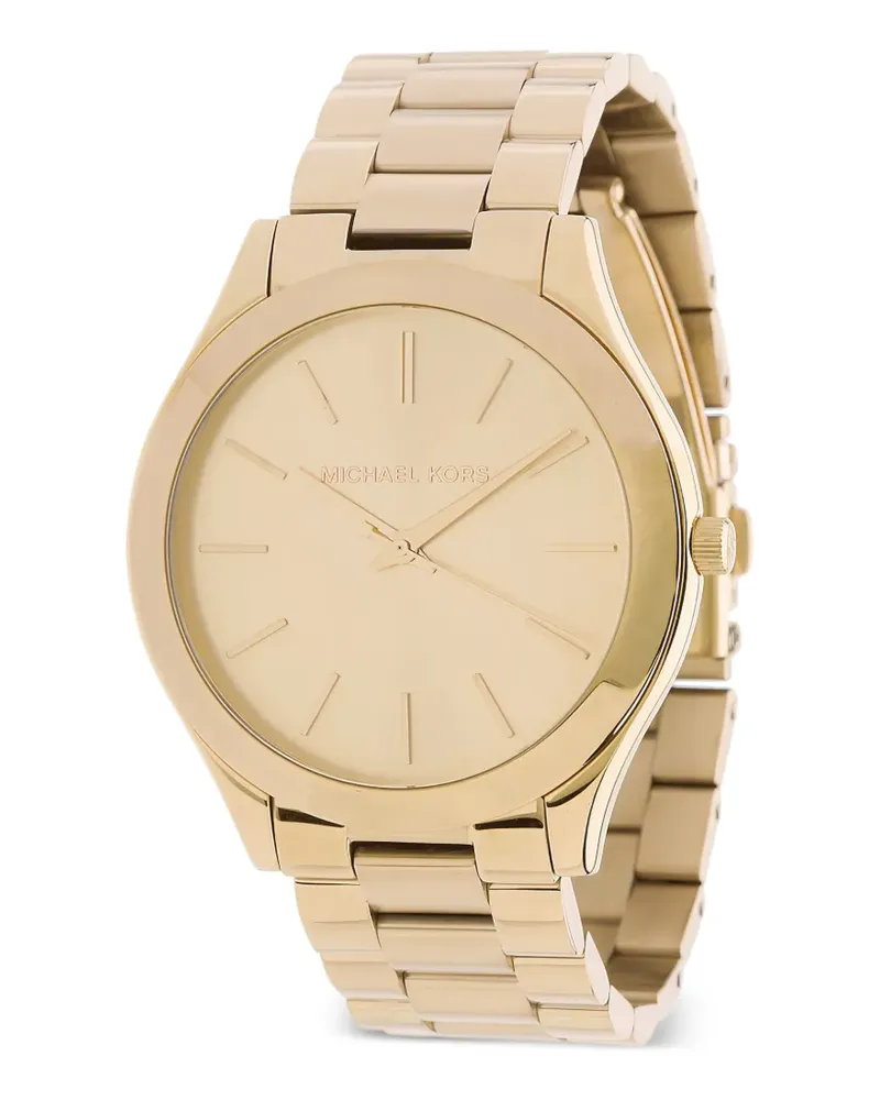 Michael Kors Slim Runway 42mm watch - Gold Gold