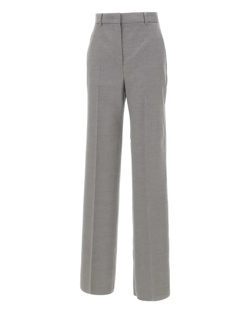 Max Mara Lambro Hose mit hohem Bund - Grau Grau