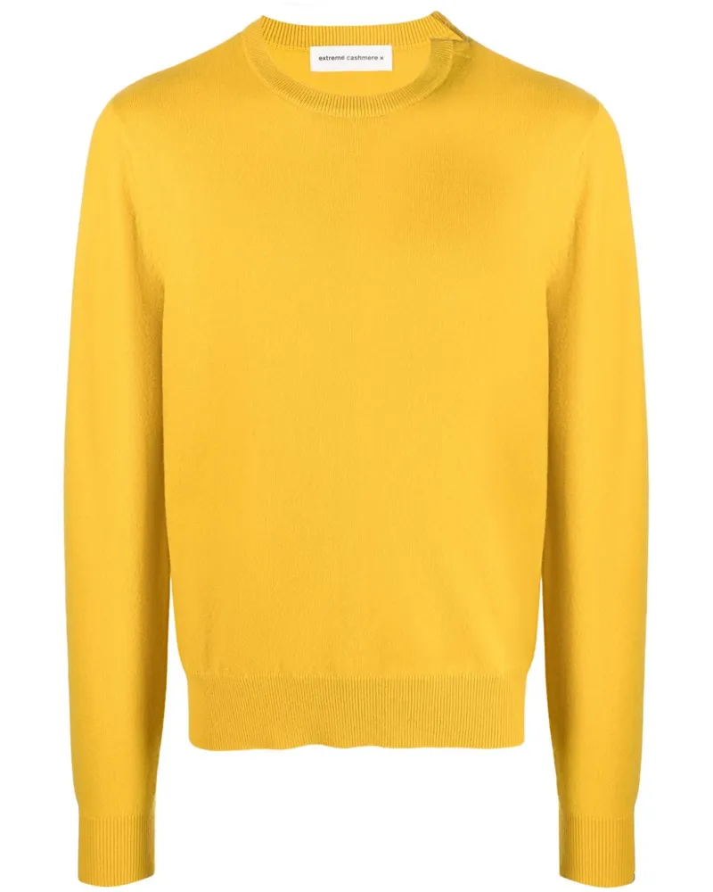 extreme cashmere Nº36 Pullover Gelb