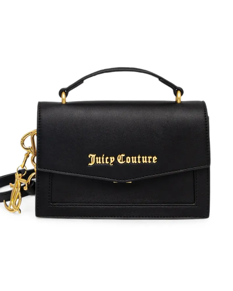 Juicy Couture Umhängetasche mit Logo-Schild - Schwarz Schwarz