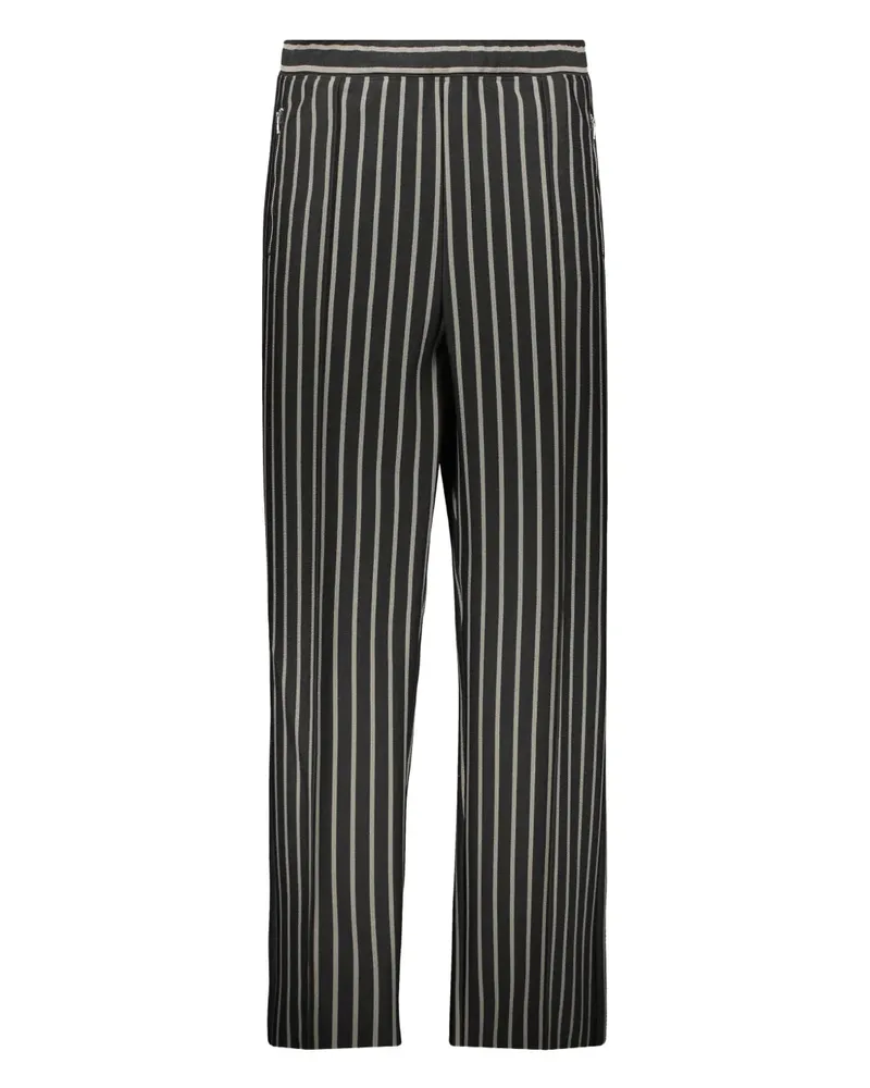 Random Identities Hose mit Nadelstreifen - Schwarz Schwarz