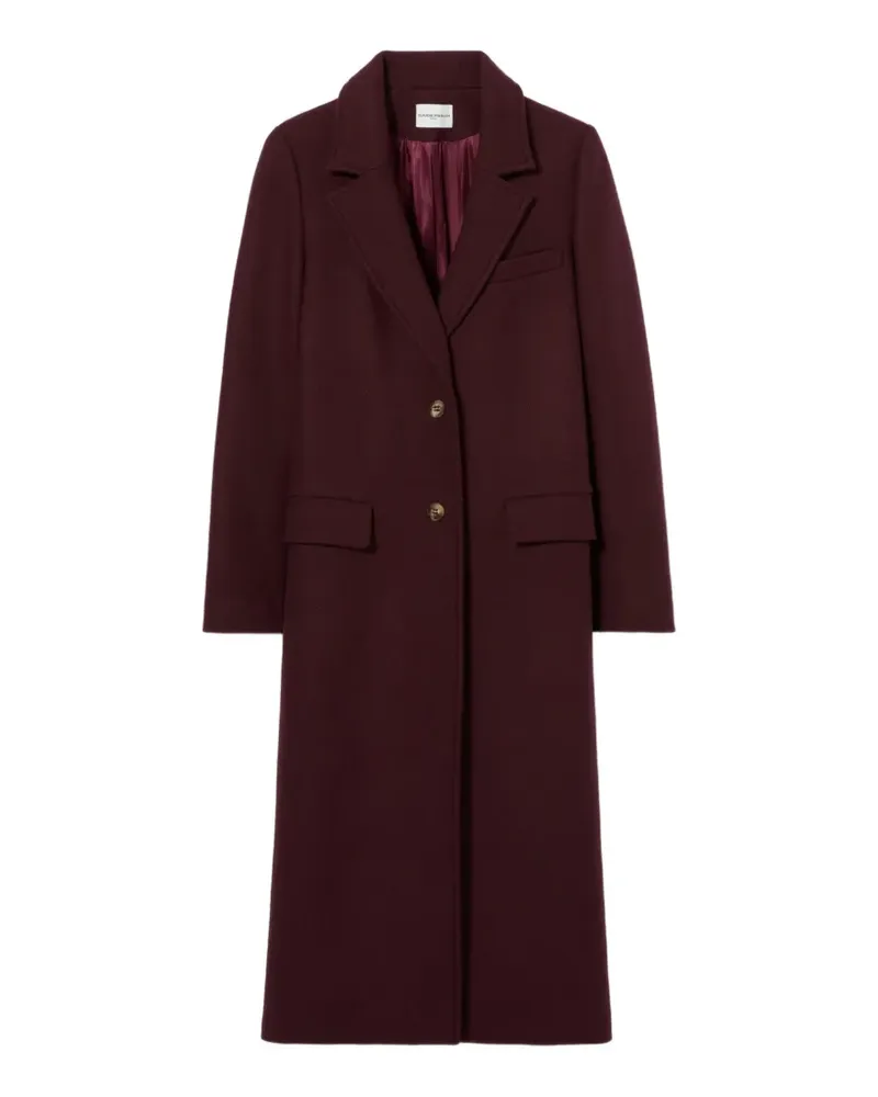 Claudie Pierlot Einreihiger Mantel - Rot Rot