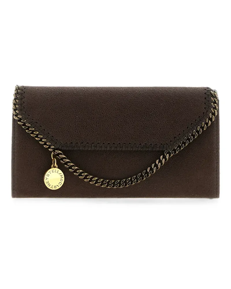 Stella McCartney Falabella Clutch mit Kettenriemen - Braun Braun