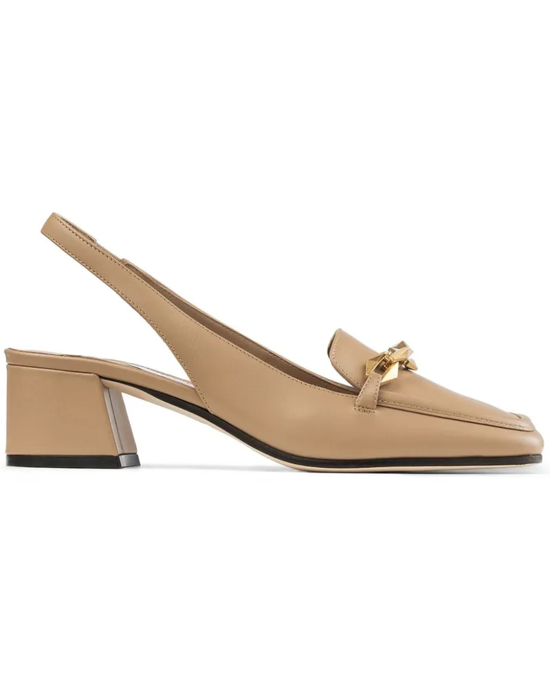 Jimmy Choo Diamond Tilda Slingback-Pumps 45mm - Nude Nude