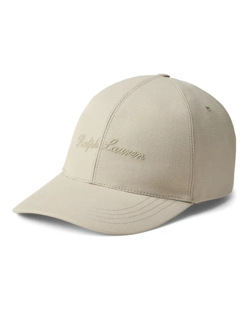 Ralph Lauren Baseballkappe mit Logo-Stickerei - Nude Nude