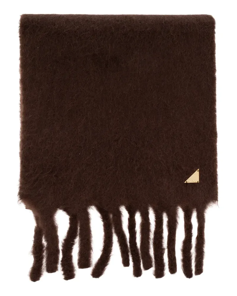 Max Mara Suri Alpaka Schal - Braun Braun