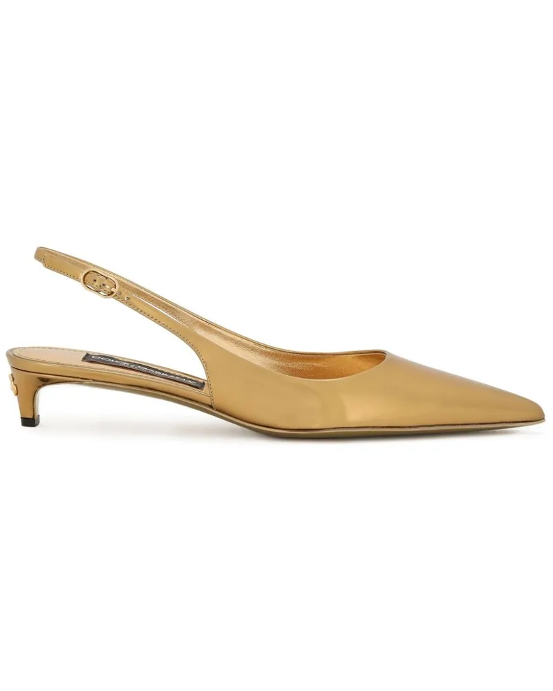 Dolce & Gabbana SR1 Pumps 30mm - Gold Gold