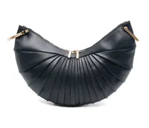 Ubah Clutch mit Falten - Blau