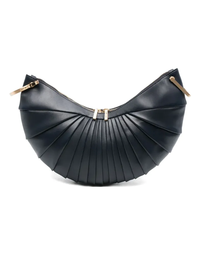 Cult Gaia Ubah Clutch mit Falten - Blau Blau