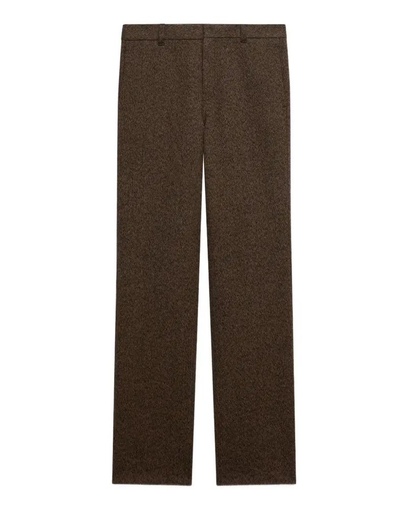 Marni Hose aus Wolle und Baumwolle - Braun Braun