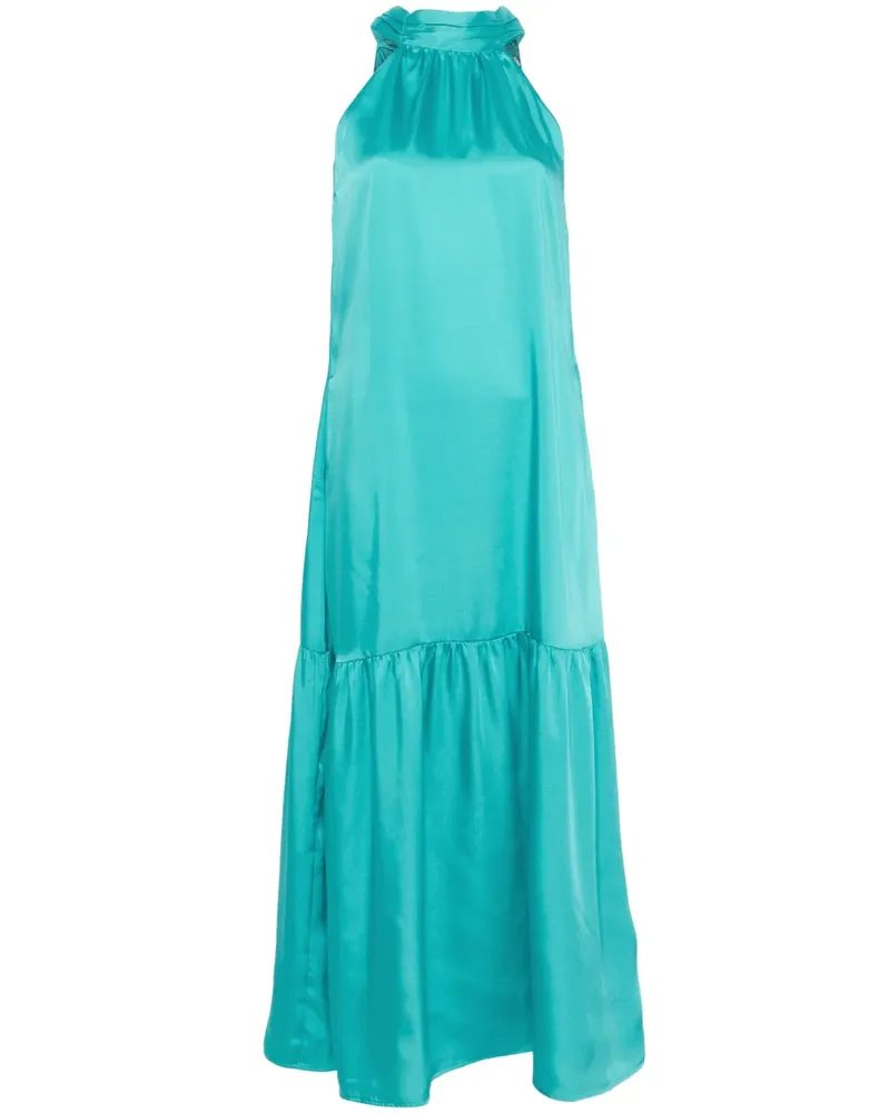Liu Jo Maxikleid aus Satin - Grün Grün