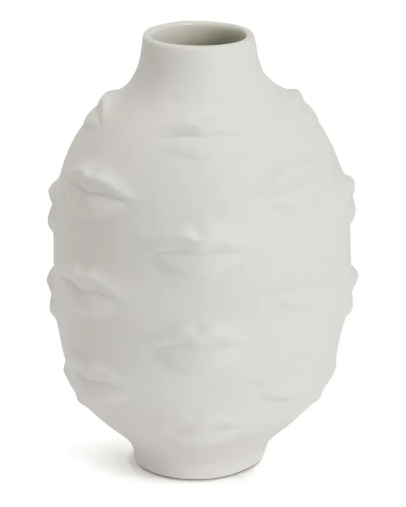 Jonathan Adler Round Gala Vase - Weiß Weiß