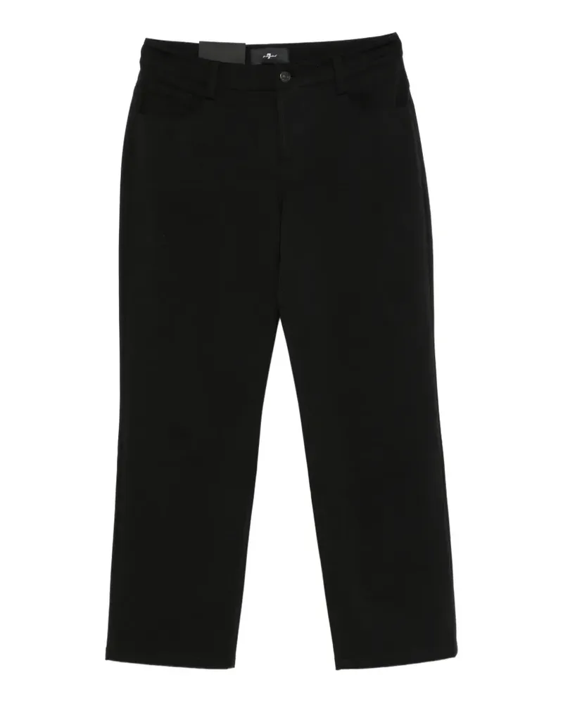 7 for all mankind Calie straight-leg jeans - Schwarz Schwarz