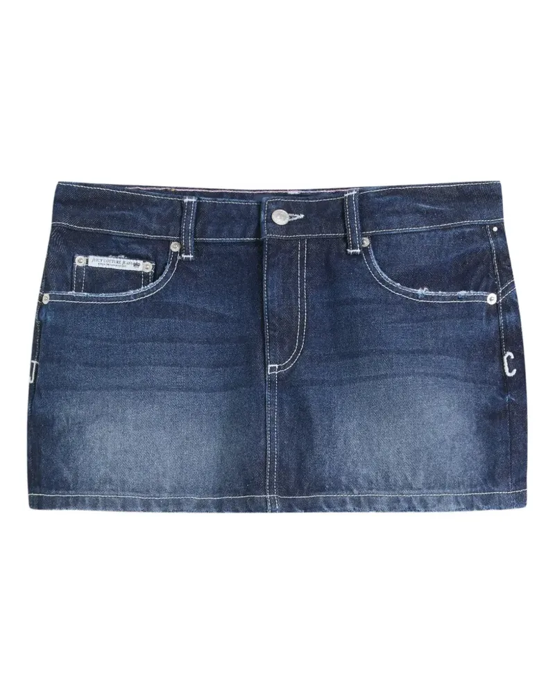 Juicy Couture Dog Crest Minirock - Blau Blau