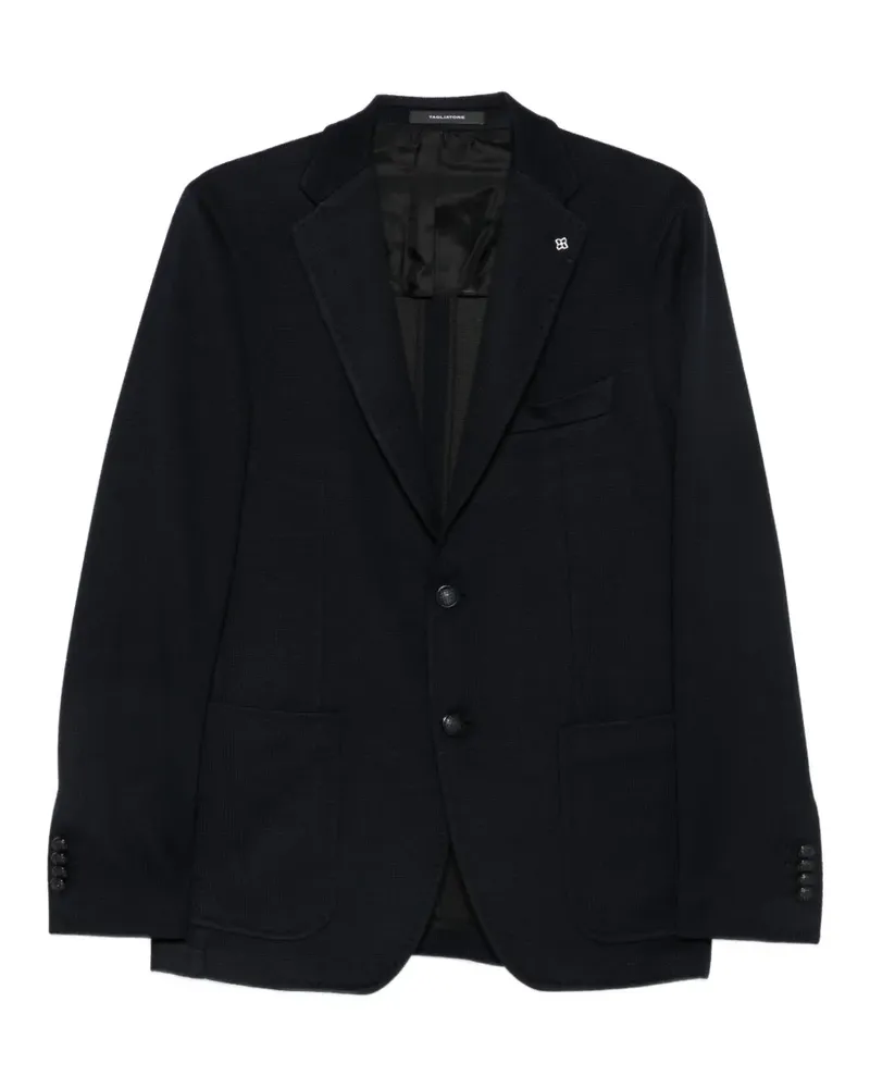 Tagliatore single-breasted buttoned blazer - Blau Blau