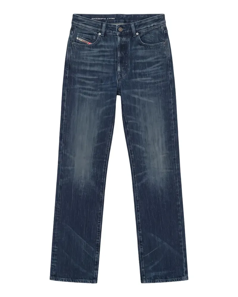 Diesel faded straight-leg jeans - Blau Blau