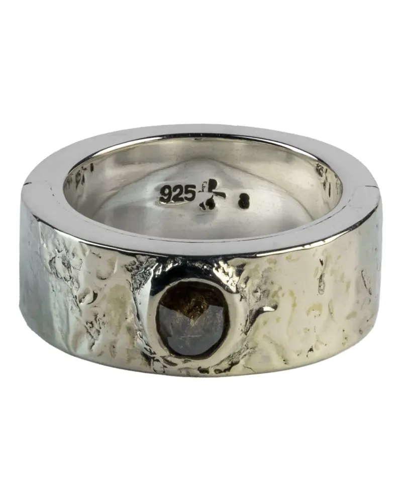 Parts Of Four Envelopment diamond ring - Silber Silber