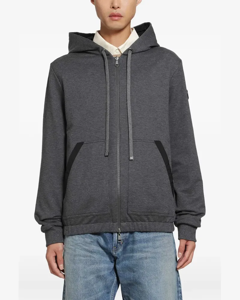 Moncler Wendbare Kapuzenjacke - Grau Grau