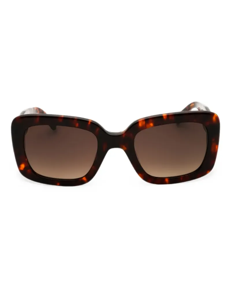 Kate Spade Sonnenbrille mit eckigem Gestell - Braun Braun