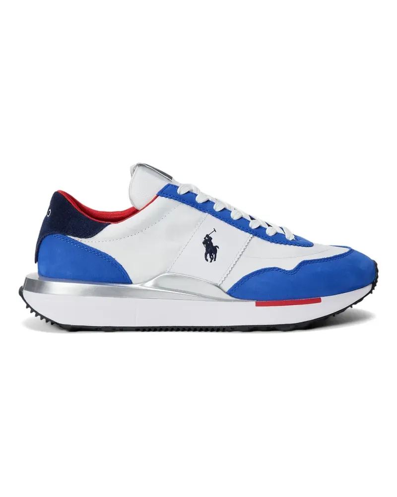 Ralph Lauren Sneakers mit Logo-Stickerei - Weiß Weiß