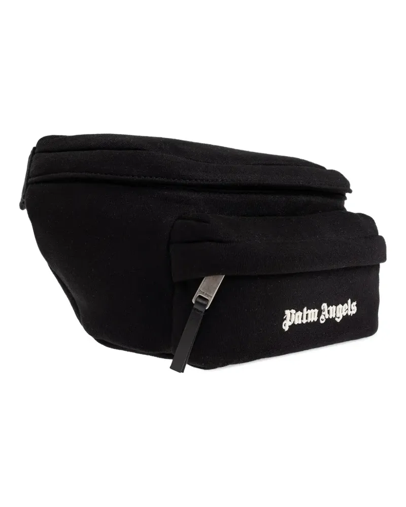 Palm Angels Gürteltasche mit Logo-Stickerei - Schwarz Schwarz