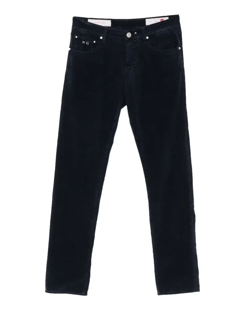 Tramarossa Michelangelo Hose aus Cord - Blau Blau