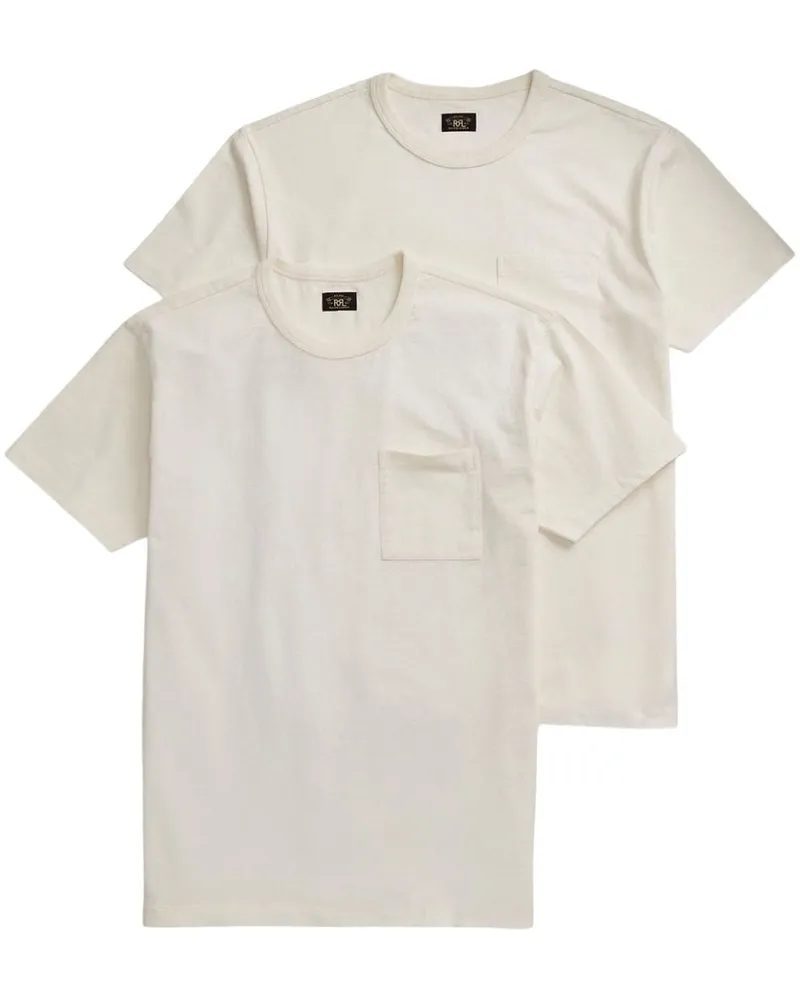 Ralph Lauren T-Shirt aus weichem Jersey (2er-Set) - Weiß Weiß