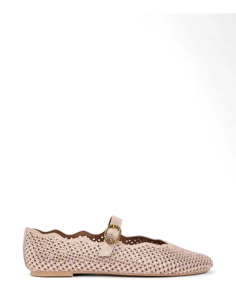 Kurt Geiger buckle embellished flats - Rosa Rosa