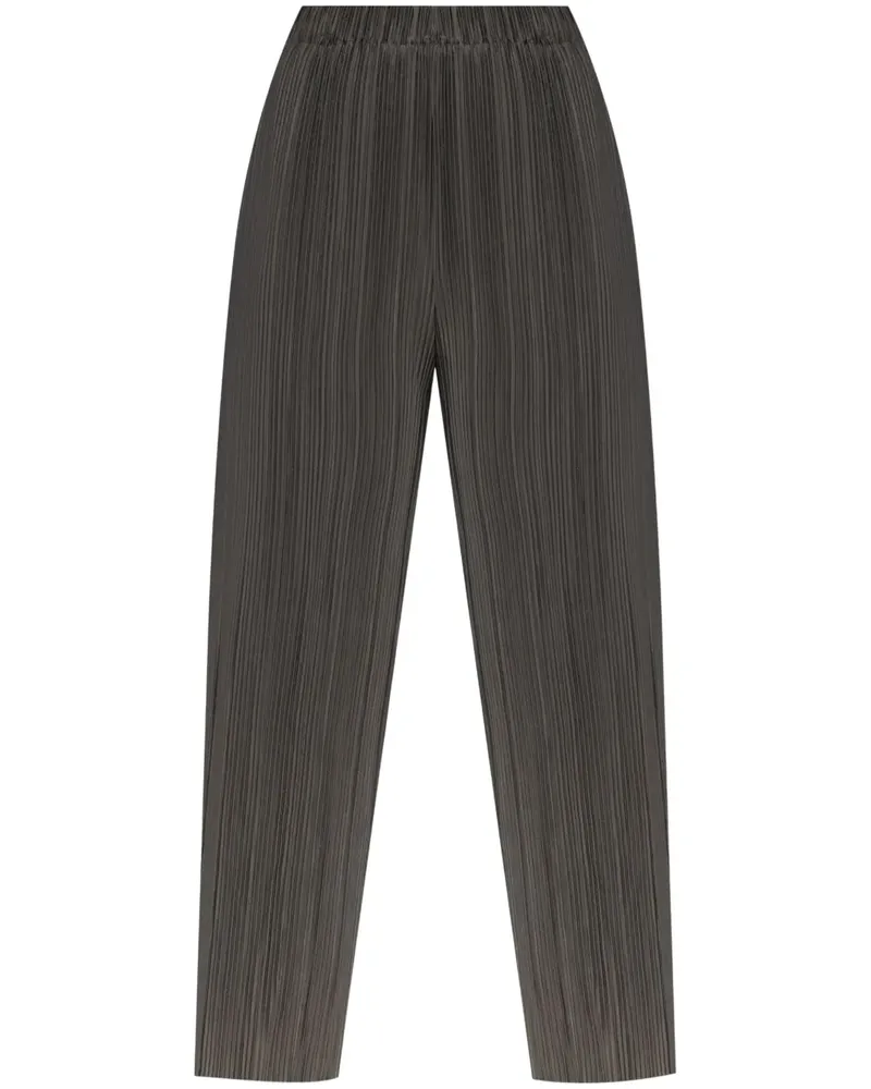 Samsøe & Samsøe Hose mit Bundfalten - Grau Grau
