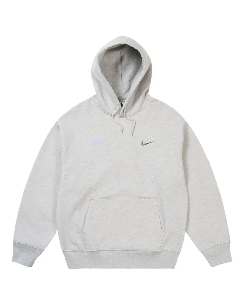 PALACE x Nike logo-print hoodie - Grau Grau