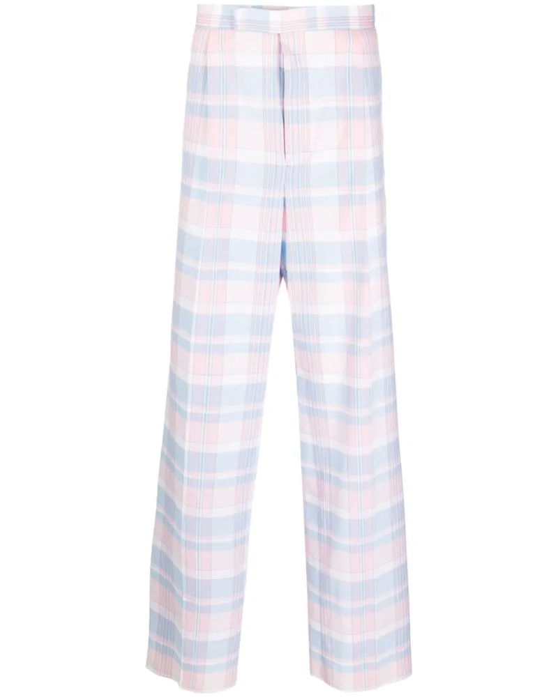 Thom Browne Karierte Hose - Rosa Rosa