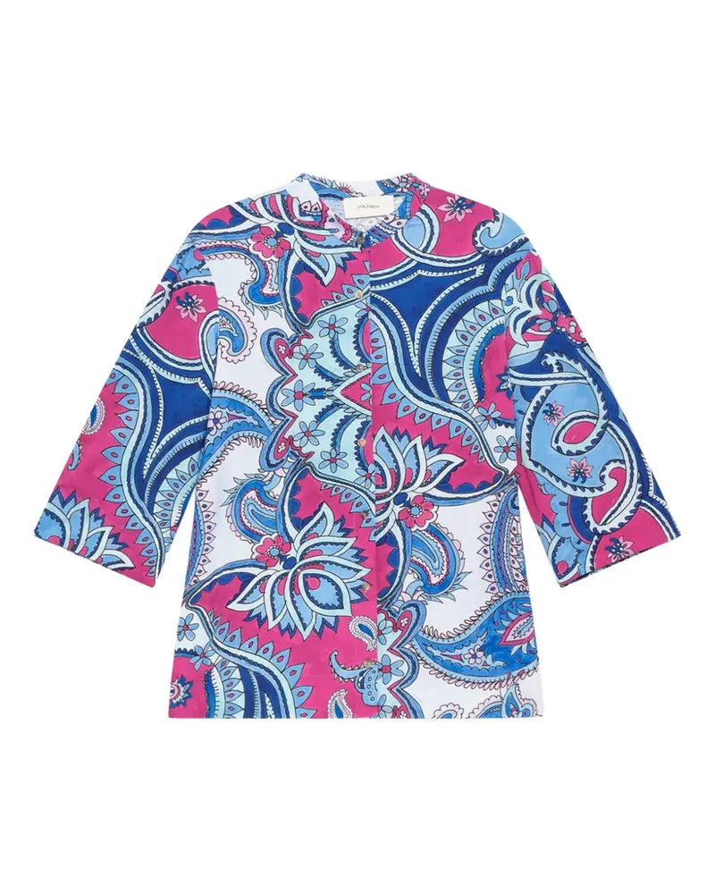 Maliparmi paisley-print shirt - Blau Blau