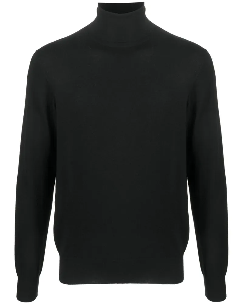 Ralph Lauren Kaschmirpullover mit Rollkragen - Schwarz Schwarz