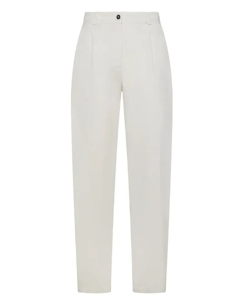 Seventy Geknöpfte Hose - Weiß Weiß