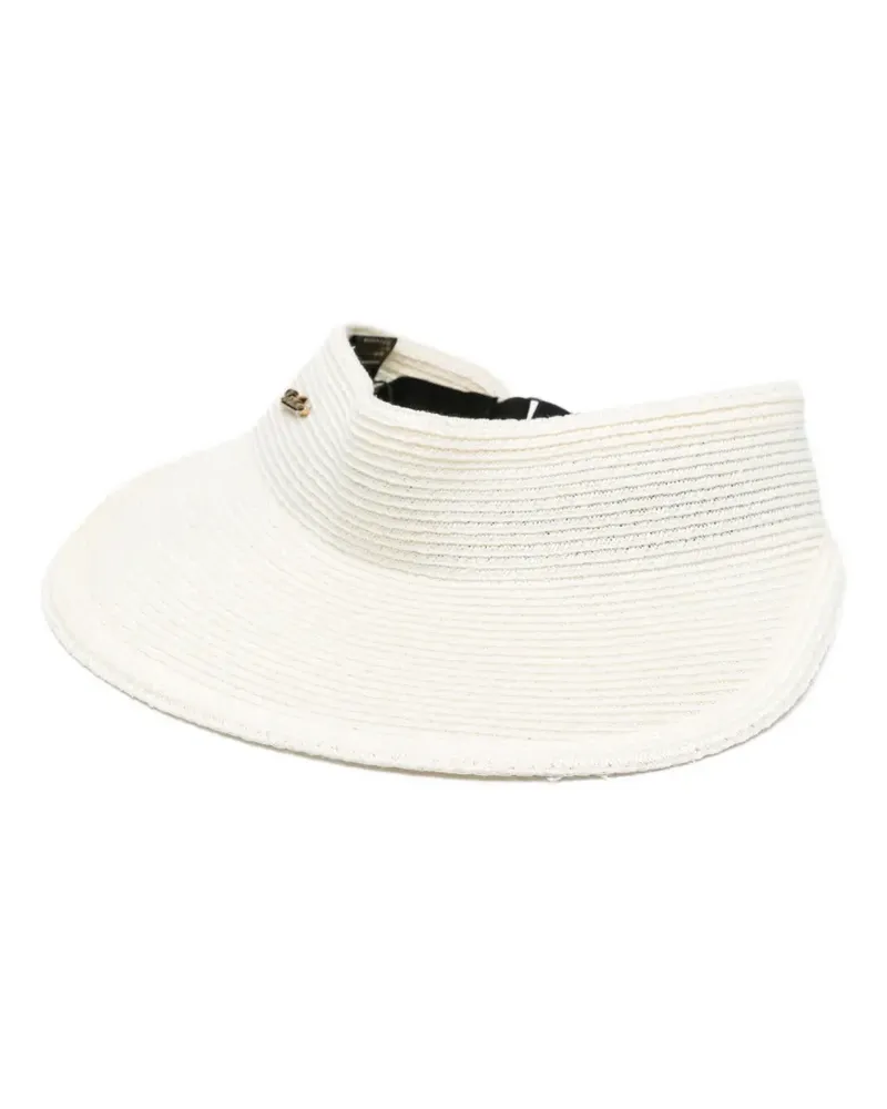 Borsalino Hut mit Logo-Applikation - Nude Nude