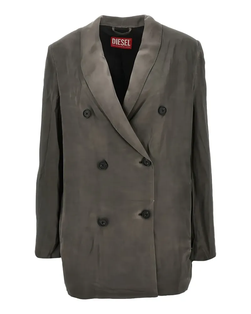 Diesel double-breasted blazer - Grau Grau