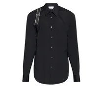 Hemd mit Riemendetail - Schwarz