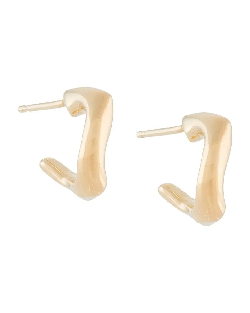 Wouters & Hendrix Creolen mit gedrehtem Design - Gold Gold