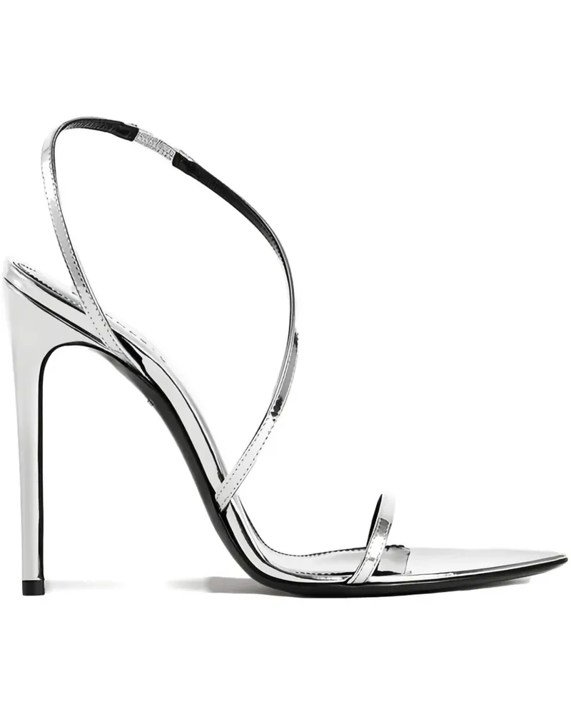 Retrofête Naomi Sandalen 110mm - Silber Silber